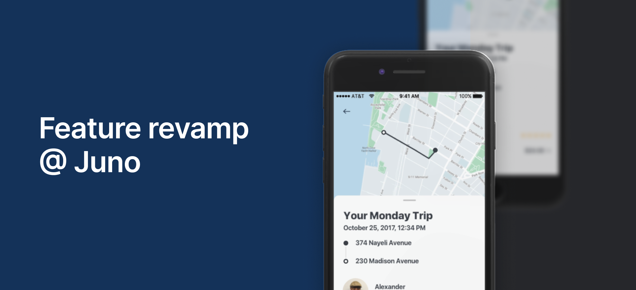 Juno's supporting trip history case study by Aviv Yogev